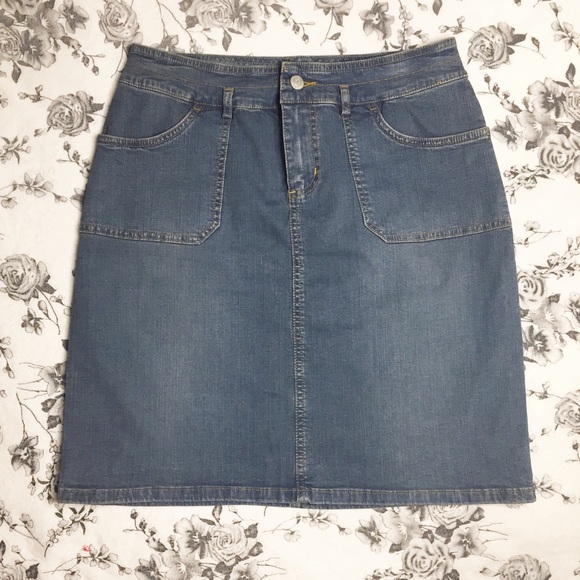 ralph lauren jean skirts